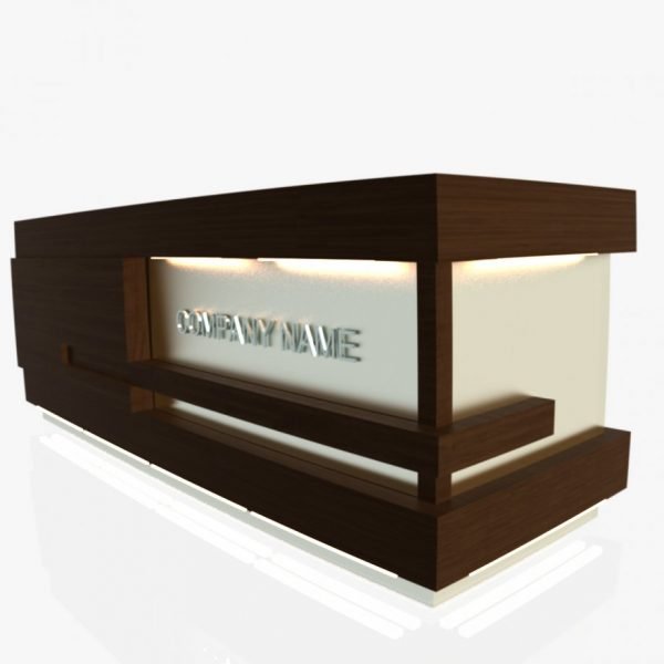Reception Desk 1 3D Model